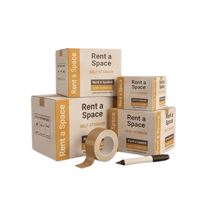 Moving Boxes and Packing Supplies